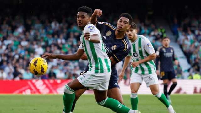 مدرب بيتيس يُهاجم ريال مدريد بعد التعادل في الدوري الإسباني