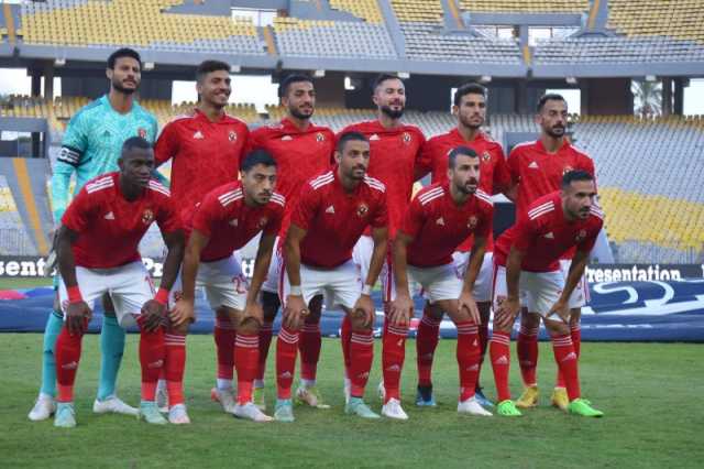 تشكيل الأهلي المتوقع لمواجهة الجونة في الدوري المصري