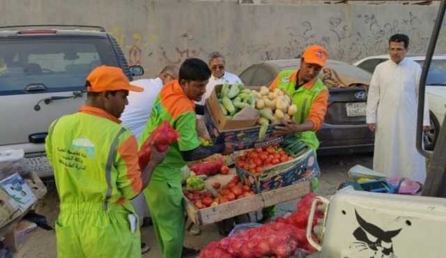 ضبط أكثر من 9 آلاف كجم من المنتجات الزراعية المخالفة بالمدينة المنورة