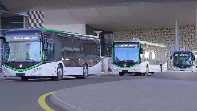 إطلاق المرحلة الثالثة من خدمة «حافلات الرياض»