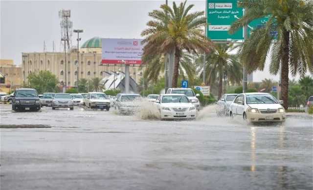 منطقة مكة المكرّمة تسجّل أعلى كمياتٍ لهطول الأمطار بـ 60.0 ملمترًا