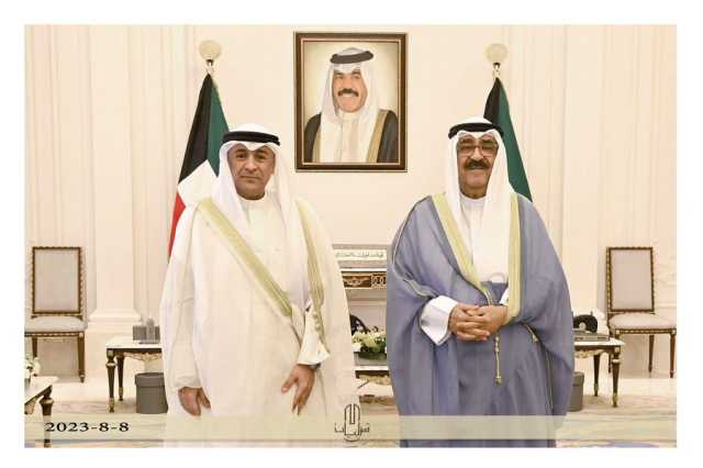 ولي عهد الكويت يستقبل أمين عام مجلس التعاون لاستعراض موضوعات العمل الخليجي المشترك