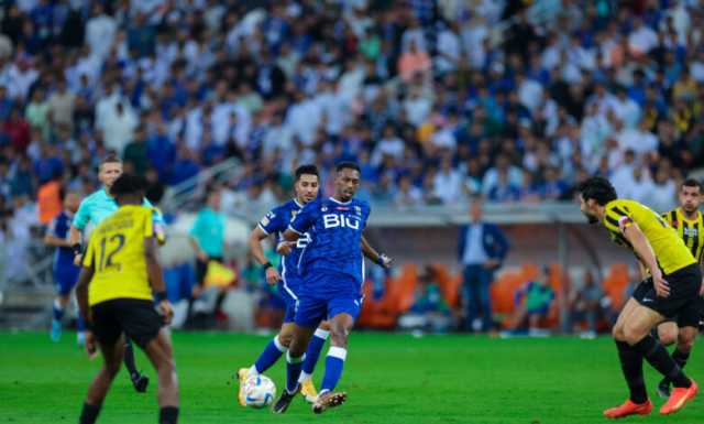 الهلال يتقدم على الاتحاد بهدفين دون رد في ربع نهائي كأس الملك سلمان