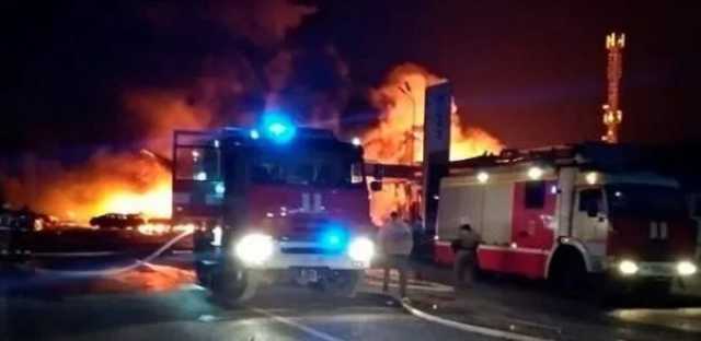 مقتل 12 شخصًا في حريق بمحطة وقود جنوب روسيا