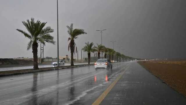 مدينة تيماء تسجل أعلى كمية هطول أمطار في منطقة تبوك