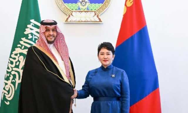 بحثا سبل تعزيز العلاقات الثنائية.. وزيرة خارجية منغوليا تستقبل الأمير تركي بن محمد بن فهد