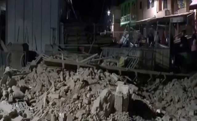 حصيلة أولية.. مقتل 296 شخصًا وإصابة 153 آخرين جراء زلزال المغرب