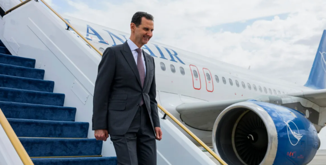 في أول زيارة رسمية منذ سنوات.. الرئيس السوري يصل إلى الصين