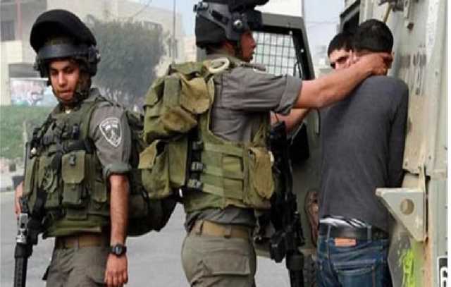 قوات الاحتلال الإسرائيلي تعتقل ٥٠ فلسطينيًا في الضفة الغربية