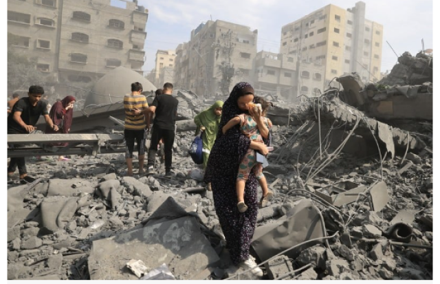 قصف إسرائيلي على مستشفى المعمداني بغزة.. و500 شخص بين قتيل وجريح