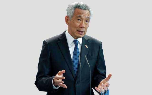 رئيس وزراء سنغافورة يصل إلى الرياض