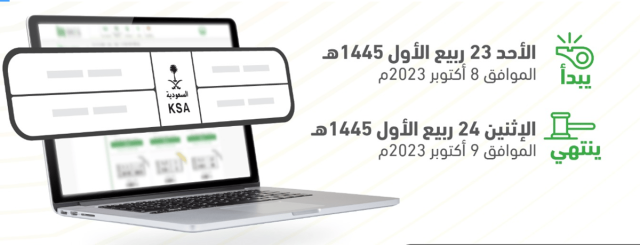 المرور: طرح مزاد اللوحات الإلكتروني غدًا الأربعاء