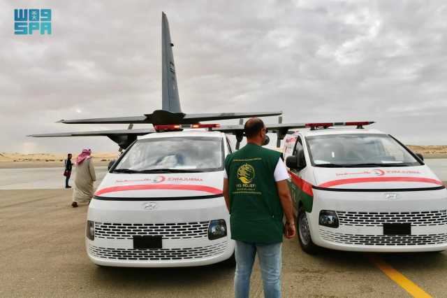 وصول الطائرة الإغاثية السعودية الـ 13 لمساعدة الشعب الفلسطيني في غزة