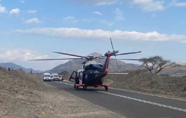 الهلال الأحمر: الفرق الإسعافية تباشر حادث تصادم على طريق «الهجرة- وادي ريم» بالمدينة المنورة