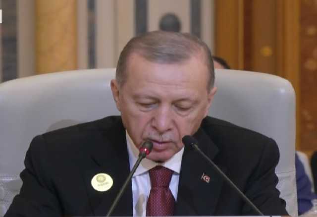 أردوغان: المجتمع الدولي صامت عما يحدث في غزة