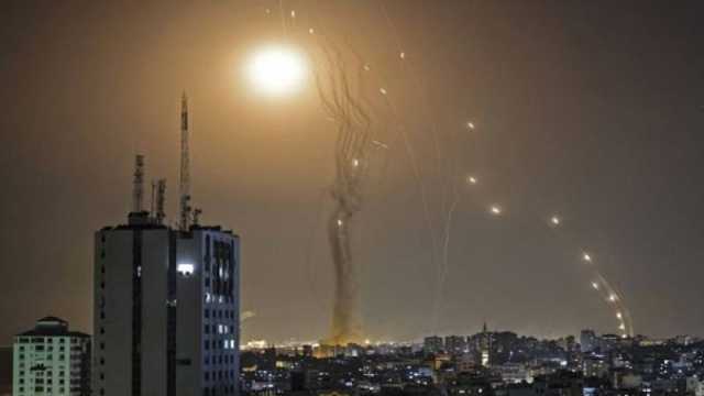 اعتراض صواريخ فوق تل أبيب بالتزامن مع مؤتمر وزير الدفاع الإسرائيلي
