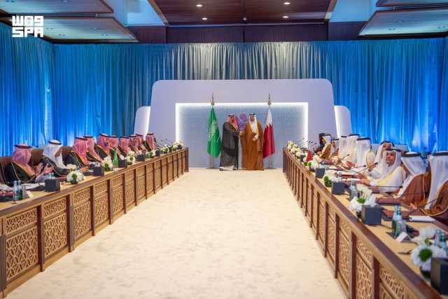 ولي العهد وأمير قطر يشهدان تبادل عدد من الاتفاقيات