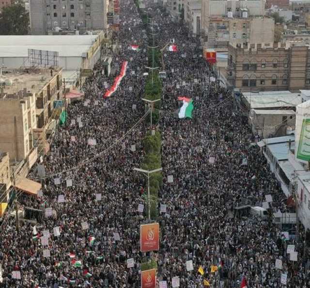مظاهرات في مختلف المحافظات اليمنية نصرة لفلسطين وتنديداً بالعدوان والجرائم الإسرائيلية في غزة ” صور”