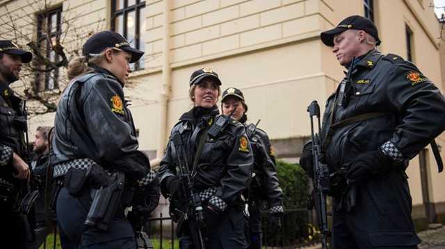 النرويج تبدأ بتسليح عناصر الشرطة بعد تهديدات تلقت المساجد