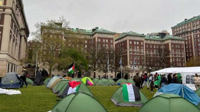 اتساع احتجاجات دعم غزة بجامعات أمريكا بعد اعتقال عشرات الطلاب (شاهد)