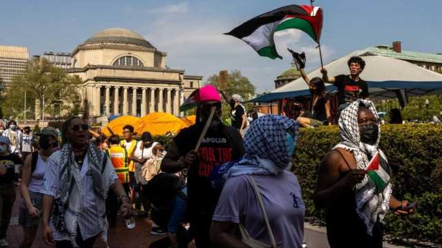 استطلاع رأي: غالبية طلبة الجامعات الأمريكية يؤيدون الحراك الداعم لفلسطين