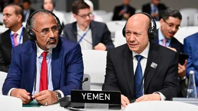 كيف أشعلت أزمة البحر الأحمر سباق تنافس بين العليمي والزبيدي في اليمن؟