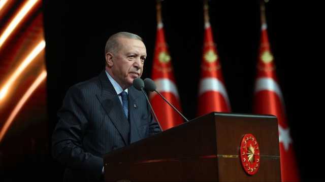 أردوغان: لا يمكن منع مجازر فلسطين طالما يقف الغرب خلف إسرائيل