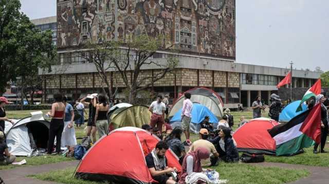 الحراك الطلابي المؤيد لغزة يصل المكسيك.. خيام أمام أكبر جامعات البلاد (شاهد)