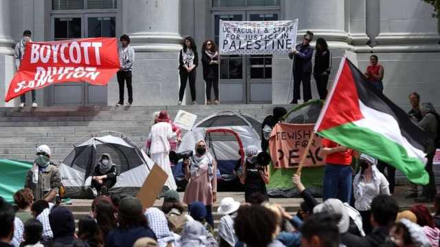 كيف تتوقف حرية التعبير في الجامعات الأمريكية عند فلسطين؟