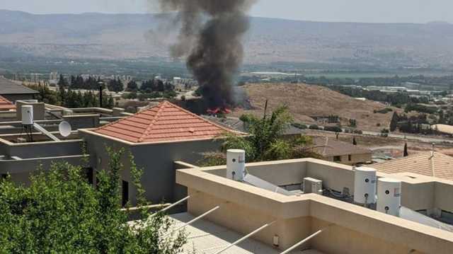 حزب الله يقصف كريات شمونة شمال الأراضي المحتلة بعد اغتيال أحد عناصره