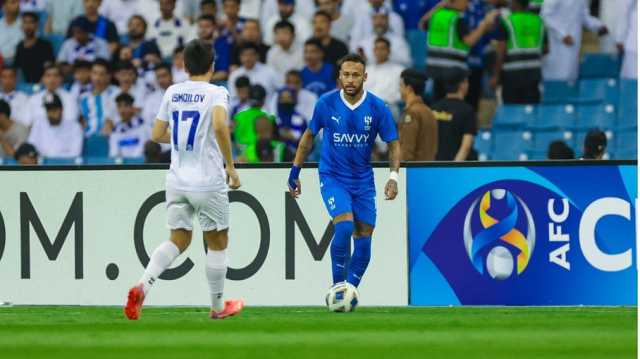 بمشاركة نيمار.. الهلال ينجو من الخسارة أمام ضيفه نافباخور الأوزبكي