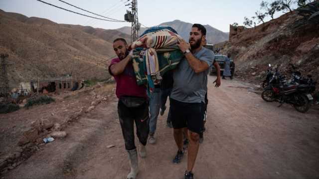 ارتفاع حصيلة ضحايا الزلزال في المغرب.. واستمرار أعمال الإنقاذ