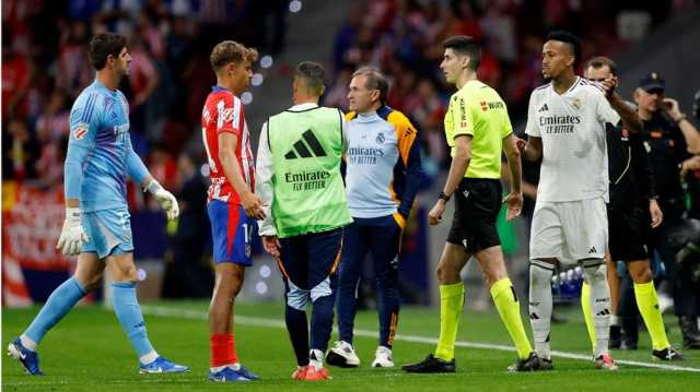 بيان غاضب.. أتلتيكو مدريد يعلق على أحداث مباراة الديربي أمام الريال