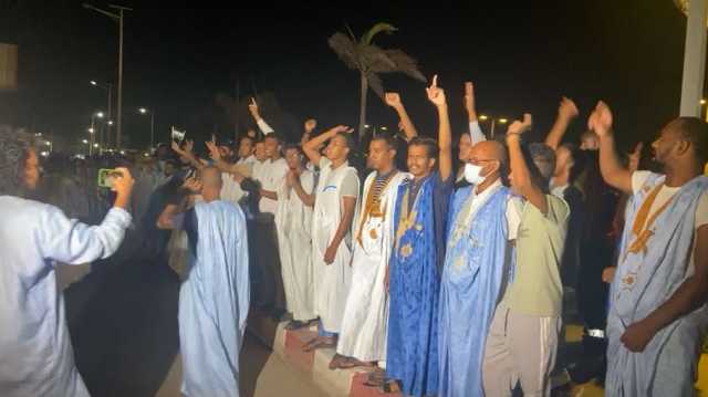 مظاهرات غاضبة أمام السفارة الأمريكية في نواكشوط تنديدا بمجزرة المستشفى بغزة