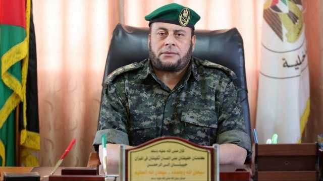 استشهاد قائد الأمن الوطني في غزة اللواء جهاد محيسن جراء العدوان الإسرائيلي
