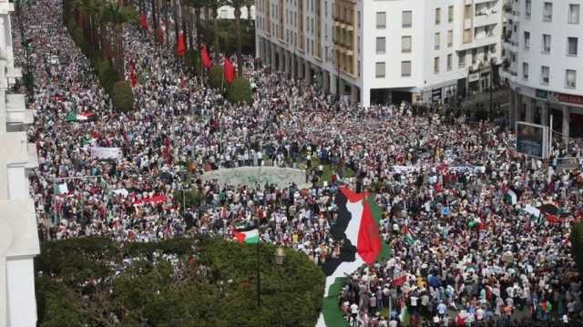 الشعب المغربي ينتفض ضد بطش الاحتلال في غزة ويطالب المسؤولين بالتحرك (شاهد)