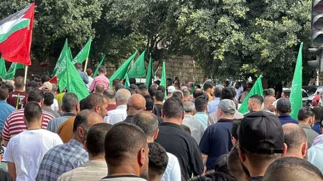 مظاهرات حاشدة في الضفة الغربية نصرة لغزة وفصائل المقاومة (شاهد)