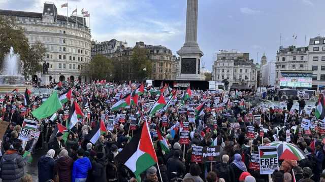 مظاهرات حاشدة في أوروبا تنديدا بعدوان الاحتلال وتضامنا مع فلسطين (شاهد)