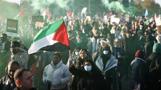 بالأرقام.. هكذا رد منظمو تظاهرة فلسطين بلندن على مزاعم الكراهية