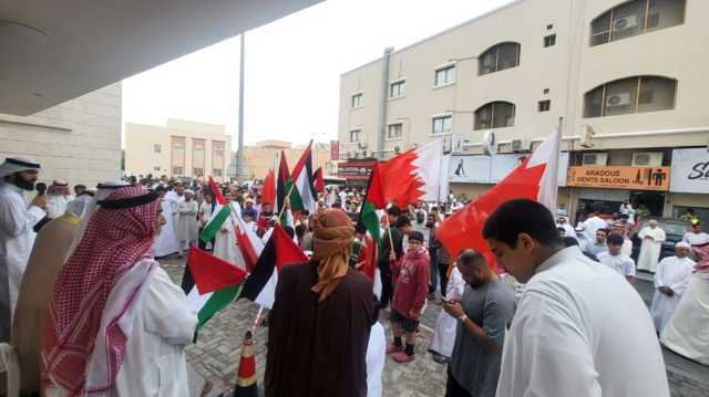 أنصار فلسطين في البحرين يطالبون بقطع العلاقات مع الاحتلال دعما لغزة