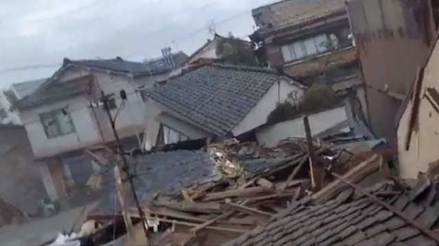 زلزال قوي يضرب شمال ووسط اليابان وتحذيرات من موجات تسونامي (شاهد)
