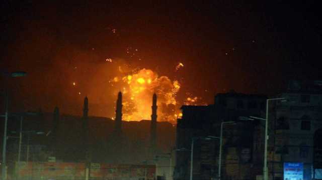 أمريكا وبريطانيا تشنان هجمات على مدن يمنية (شاهد)