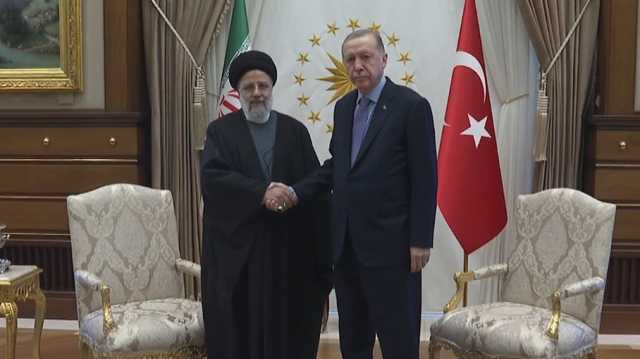 أردوغان يستقبل رئيسي في زيارة رسمية لأنقرة.. بحثا ملفات إقليمية