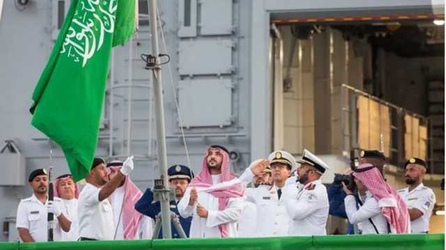 جلالة الملك جازان سفينة سعودية تدخل الخدمة رسميًا في القوات البحرية