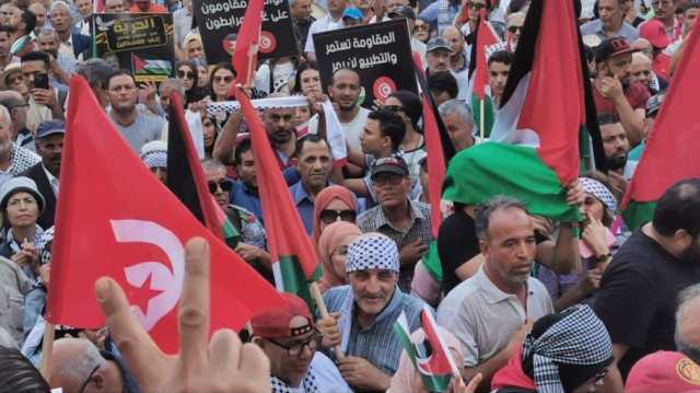 المعارضة التونسية تستعد للتظاهر تضامنا مع فلسطين ومطالبة بإنهاء الاعتقال السياسي