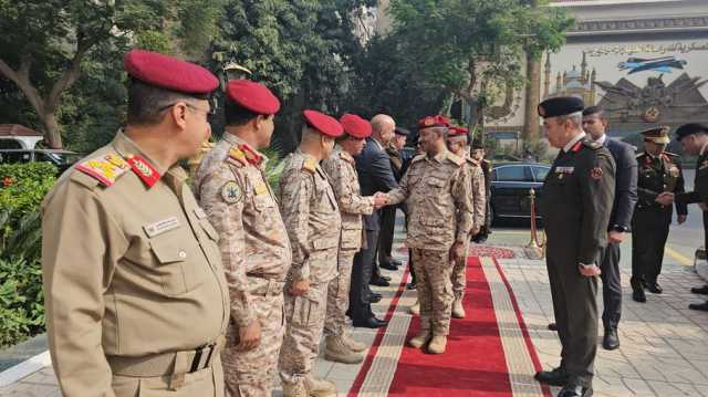 قائد الجيش اليمني يجري مباحثات مع مسؤولين عسكريين في القاهرة