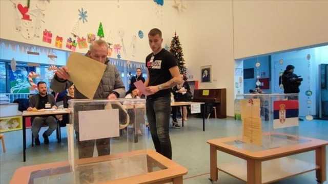 ‌الصرب يواصلون التصويت في الانتخابات البرلمانية والمحلية المبكرة