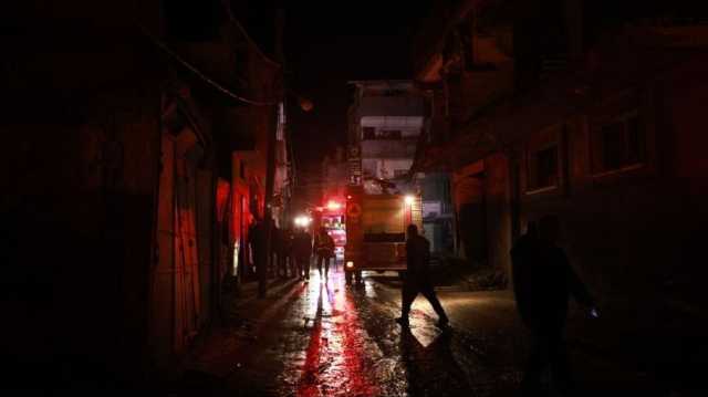 شهداء وجرحى بغارات ليلية كثيفة على وسط وجنوب قطاع غزة
