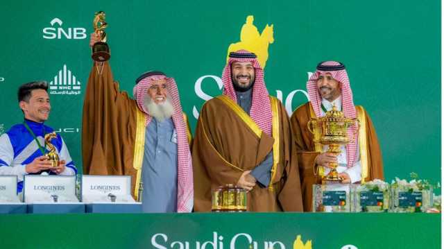 تفاعل مع لقطات لمحمد بن سلمان ومدرب الخيل في كأس السعودية (شاهد)