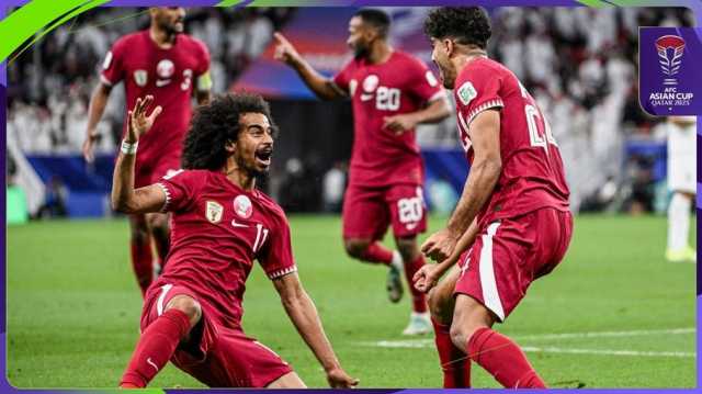 قطر تتجاوز عقبة إيران وتضرب موعدا مع الأردن في نهائي عربي بكأس آسيا